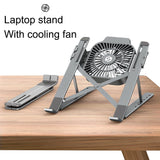 Foldable Laptop Stand With Cooling Fan