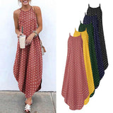 Stylish Summer Maxi Halter Dresses s-xl