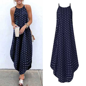 Stylish Summer Maxi Halter Dresses s-xl