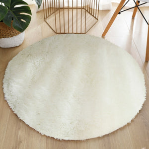 Round Thick Carpet for Living Room